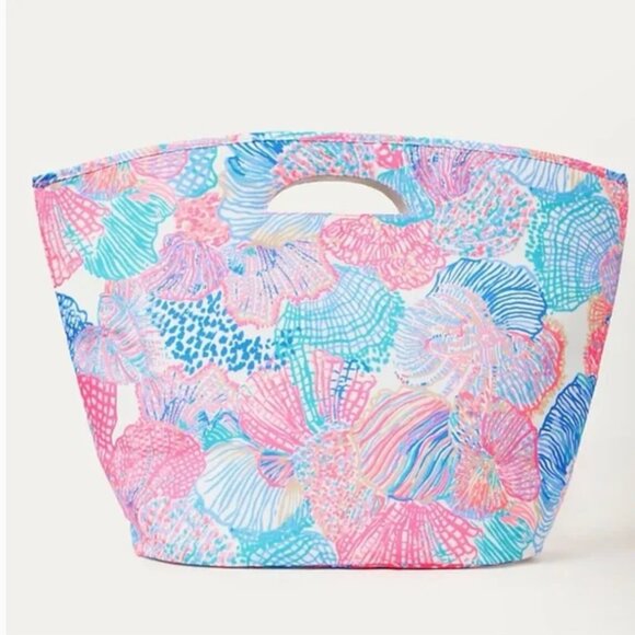 Lilly Pulitzer NWT Cooler Tote Bag In Multi Roar Of the Seas - Picture 1 of 17